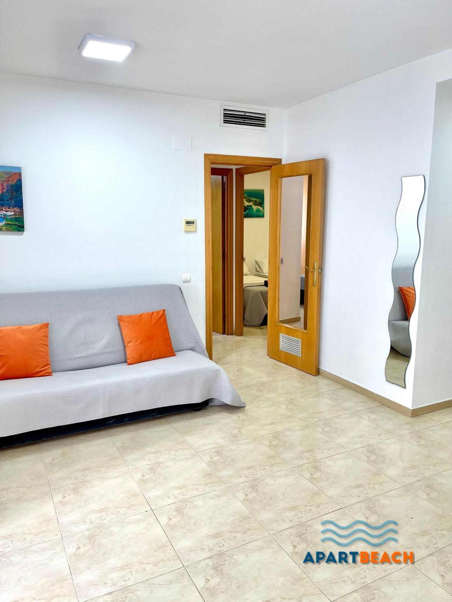 Apartamento ApartBeach GOLDEN Deluxe I Climatizado Parking Junto Playa Salou Exterior foto